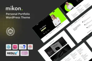 Mua Mikon - Personal Portfolio WordPress Theme giá rẻ