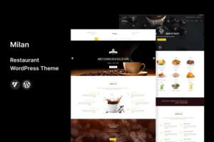 Mua Milan : Restaurant WordPress theme giá rẻ