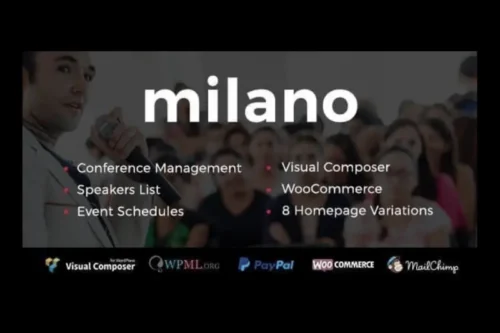 Mua Milano | Event & Conference WordPress giá rẻ