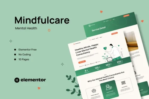 Mua Mindfulcare - Mental Health Consultant Template Kits giá rẻ