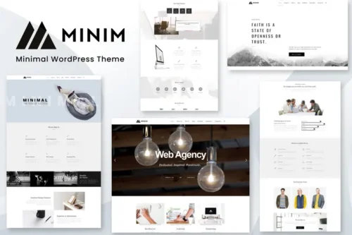 Mua Minim - Minimal Wordpress Theme giá rẻ
