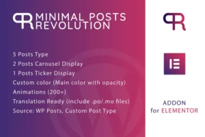 Mua Minimal Posts Revolution For Elementor Plugin giá rẻ