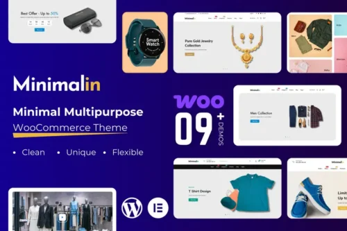 Mua Minimalin - eCommerce WooCommerce Elementor Theme giá rẻ