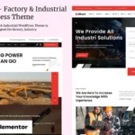 Mistri – Factory & Industrial WordPress Theme