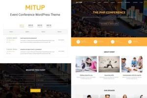 Mua MitUp - Event & Conference WordPress Theme giá rẻ