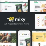 Mixy – Organic Food Store WordPress Theme