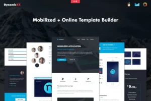 Mua Mobilized - Responsive APP Email Template giá rẻ