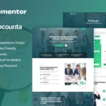 Mocounta – Accounting Firm Elementor Template Kit
