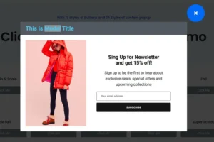 Mua Modal Popup box Elementor Addon giá rẻ