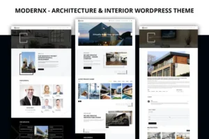 Mua Modernx - Architecture & Interior WordPress Theme giá rẻ
