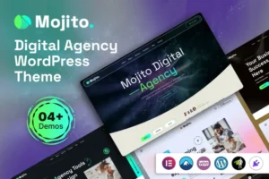 Mua Mojito - Digital Agency WordPress Theme giá rẻ