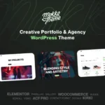 Mokko – Creative Portfolio & Agency WordPress Them