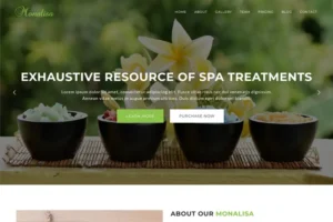 Mua Monalisa - Health & Beauty Spa WordPress Theme giá rẻ