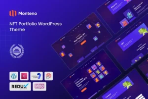 Mua Monteno - NFT Portfolio WordPress Theme giá rẻ