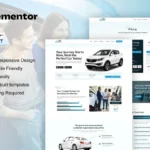 Morent – Car Rental Elementor Pro Template Kit