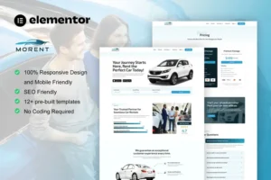 Mua Morent - Car Rental Elementor Pro Template Kit giá rẻ