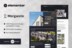 Mua Morgaiste - Real Estate Mortgage Solutions Elementor Template Kit giá rẻ