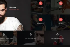 Mua Morgan - Resume, vCard and Profile Theme giá rẻ