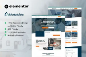 Mua Mortgavista - Mortgage Elementor Pro Template Kit giá rẻ