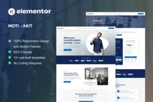 Mua Motivakit - Life Coach & Motivator Elementor Template Kit giá rẻ