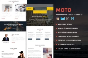 Mua Moto - Multipurpose Responsive Email Template giá rẻ