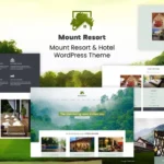 Mount Resort & Hotel WordPress