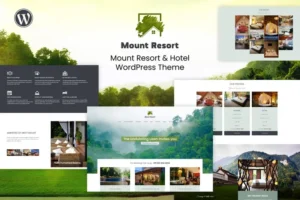 Mua Mount Resort & Hotel WordPress giá rẻ