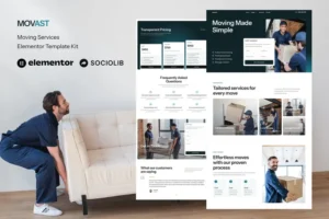 Mua Movast - Moving & Relocation Services Elementor Template Kit giá rẻ