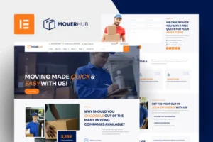 Mua Moverhub - Moving Company Elementor Pro Template Kit giá rẻ