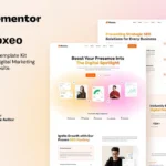 Moxeo – SEO & Digital Marketing Agency Elementor Template Kit