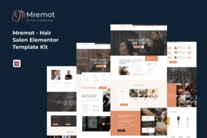 Mua Mremot - Hair Salon Elementor Template Kit giá rẻ