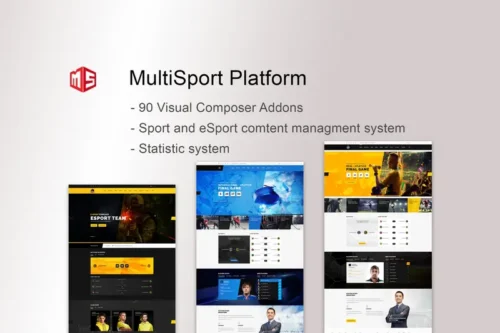 Mua MSP - MultiSport & eSport WordPress plugin giá rẻ