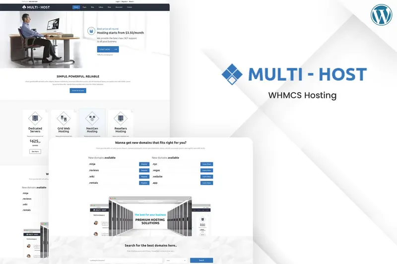 Mua Multi Host | WHMCS Hosting giá rẻ