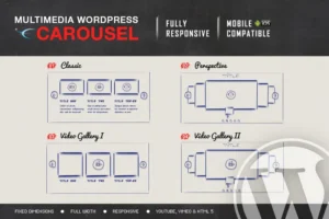Mua Multimedia Responsive Carousel - WordPress Plugin giá rẻ