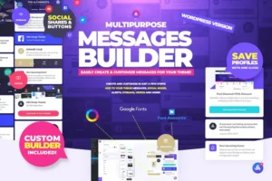 Mua Multipurpose Messages and Social Share Builder giá rẻ