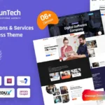 Muntech – IT Solutions & Technology Theme