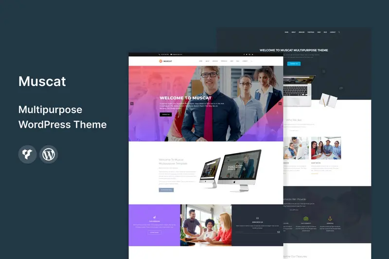 Mua Muscat : Multipurpose WordPress Theme giá rẻ