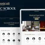 Musicali – Music School Elementor Template Kit