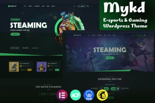 Mua MYKD - eSports and Gaming NFT WordPress Theme giá rẻ