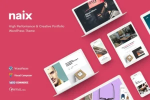 Mua Naix - Creative Portfolio WordPress Theme giá rẻ