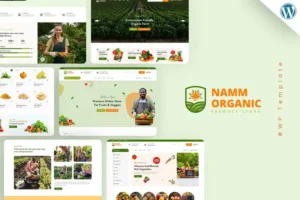 Mua Namm - Grocery Shop WordPress Theme giá rẻ