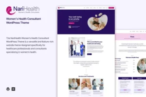 Mua NariHealth - Women's Health Consultant WordPress giá rẻ