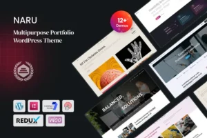 Mua Naru - Personal Portfolio WordPress Theme giá rẻ