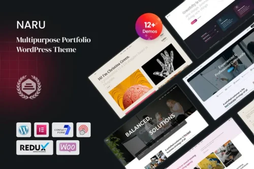Mua Naru - Personal Portfolio WordPress Theme giá rẻ