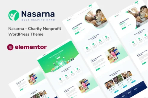 Mua Nasarna - NonProfit Charity WordPress Theme giá rẻ