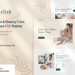 Naylish – Nail Salon & Beauty Care WordPress Theme