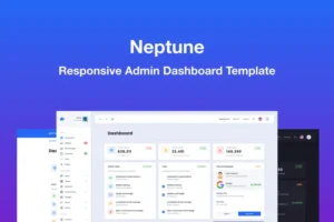 Mua Neptune - Bootstrap 5 Admin Dashboard Template giá rẻ
