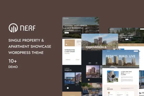 Mua Nerf - Single Property WordPress Theme giá rẻ