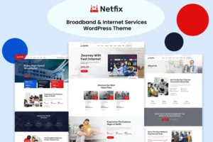 Mua Netfix – Broadband & Internet Services WP Theme giá rẻ