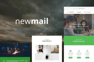 Mua newmail - Responsive E-mail Template giá rẻ